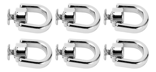 Rebite Button Ball Stud, 20 Peças, Anel D, Liga De Zinco De