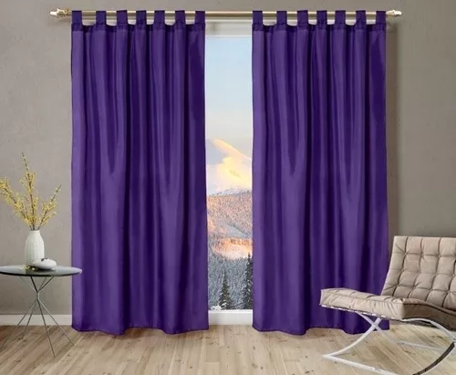 JUEGO DE CORTINAS CORTAS EN TELA TROPICAL PESADO (INCLUYE 2 PAÑOS DE  150x135cm APROX. CADA PAÑO) – FLOBER BLANQUERIA