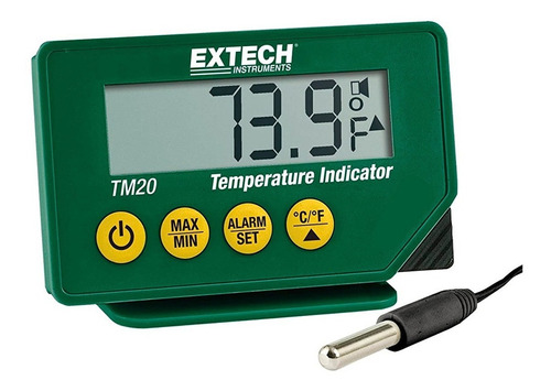 Termómetro Portátil Imán Y Sensor (-40ºc A 70ºc) Extech Tm20