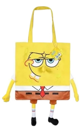 Bolso De Bob Esponja Original Nickelodeon Kawai Anime 18cm