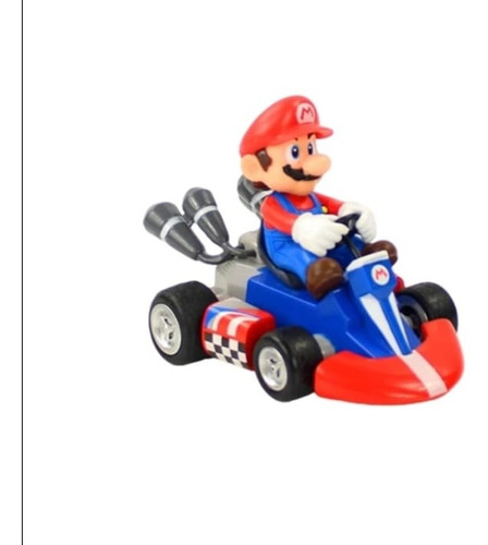 Mario Kart Vehículo De Mario Bros De Carro De Fricción 