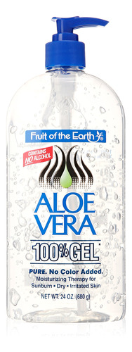 Fruit Of The Earth 100% Gel De Aloe Vera, 24 Onzas