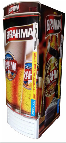 Adesivo / Ploter Para Cervejeira Modelo Brahma Chop