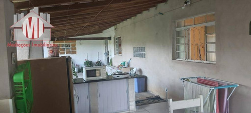 Ótima Chácara Com 04 Dormitórios, Linda Vista, Jardim, Pomar, Bairro Com Internet A Fibra, À Venda, 1300 M² Por R$ 290.000 - Rural - Pinhalzinho/sp - Ch0904