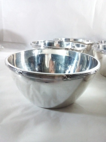 Conjunto Bowl Lavandas Em Prata 90 Fracalanza Antigas C16 (Usado)