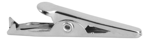Pinzas De Cocodrilo Con Forma De Caimán De Metal Plateado, 3