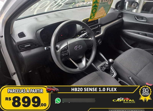 Imagem 13 de 14 de Hyundai Hb20 1.0 Sense 2020