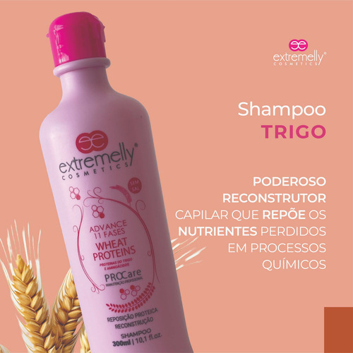 Shampoo Nutrição Regeneração Capilar Crescimento Força