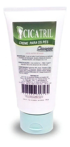 Cicatril - Creme Para Os Pés