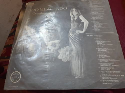 Vinilo Lp De Todo Mezclado Vol 7 (u1072