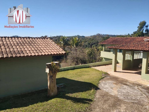 Chácara Com Escritura, Linda Vista, 04 Dormitórios, Piscina, Pomar E Ótimo Bairro À Venda, 2000 M² Por R$ 370.000 - Zona Rural - Pinhalzinho/sp - Ch0498
