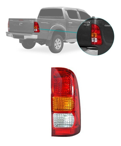 Lanterna Traseira Direito Hilux 2005 2006 2007 2008 2009 010