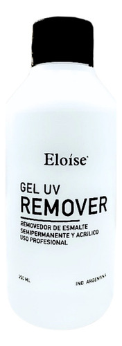 Removedor De Esmalte Semipermanente Y Acrílico Eloise 250 Ml