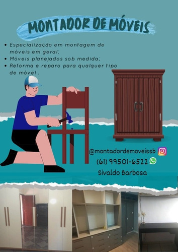Imagem 1 de 1 de Montagem E Desmontagem De Móveis Em Geral