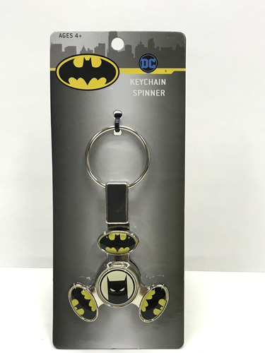 Llavero Spiner Dc Comics Batman Metal Giro Prolongado Origi