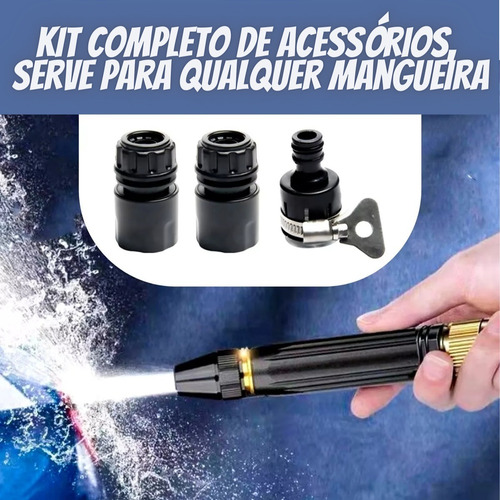 . Boquilla De Alta Presión For Manguera 3 En 1 Con Conector