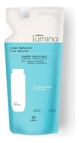 Repuesto Shampoo Purificante Lumina Natura