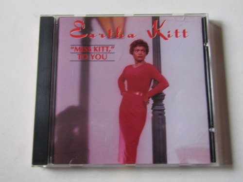 Eartha Kitt Miss Kitt To You Bmg Canada 1992 Impecable.