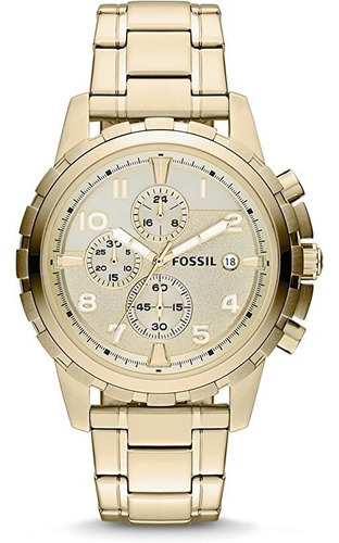 Fossil Dean - Reloj Cronógrafo De Acero Inoxidable Para