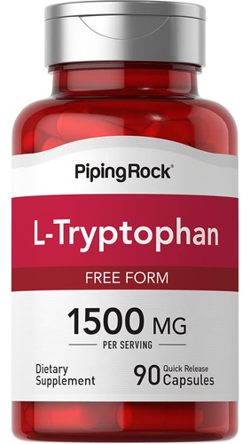 L Triptofano 1500 Mg Aminoacido Esencial Premium 90 Cap