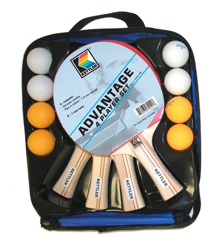 Advantage Para Tenis Mesa Conjunto 4 Jugador Raqueta 8