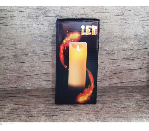 Imagem 5 de 5 de Vela Led Artificial Decorativa Luz Viva 11,5cm Pilha Inclusa