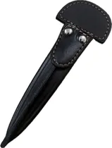 Comprar Vaina Funda Cuchillo Artesanal Cuero Semiforrada X 20cm