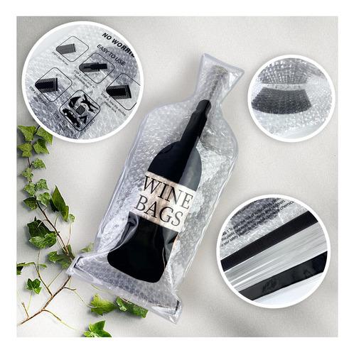 Bolsas Protectores De Viaje De Viaje De 5 Pcs 5 Pc Botella
