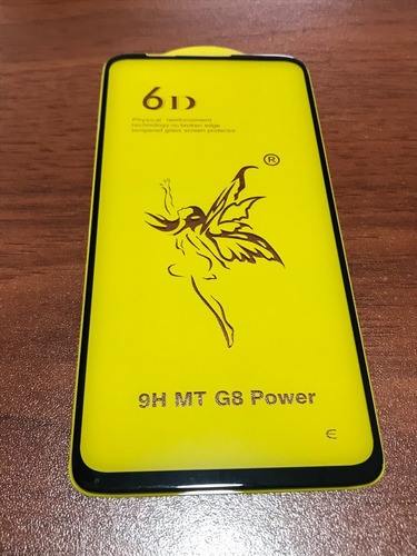 Mica De Vidrio Templado 3d 9d Para Motorola Moto G8 Power