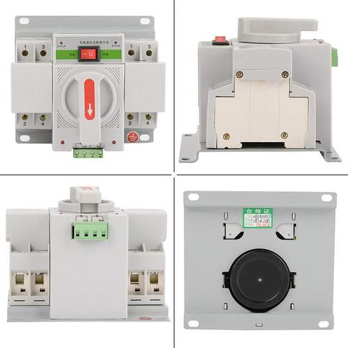 1pc 220v 63a 2p Mini Interruptor De Transferência Automática