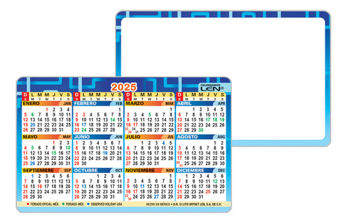 50 Calendario Len De Bolsillo + Tu Impresión Personalizada