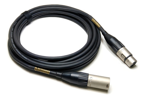 Cabo Microfone Xlr Garminu Conector Amphenol Blindado 5 Mts (Usado)