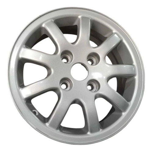 Llanta Original Peugeot 14 Ourugan 206 , 306 , 406 Partner Plateado