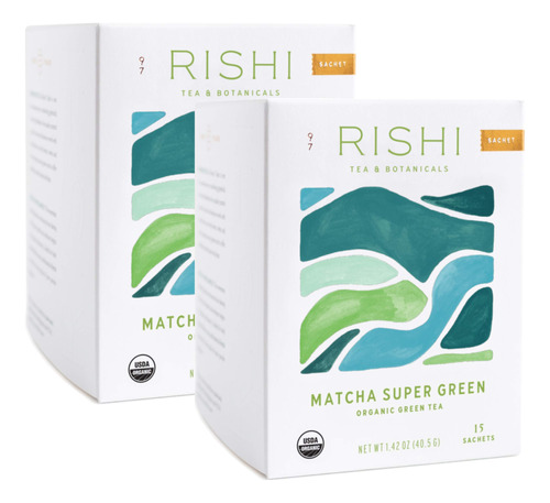 Rishi Tea T&eacute; Verde Matcha Org&aacute;nico