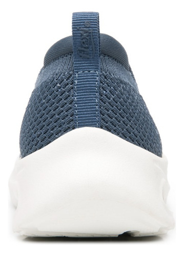 Tenis Sneaker Urbano Slip On Flexi Mujer Denim 22-26 Mod. 135201