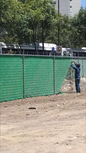 Cinta Plástica Rompevientos Para Malla Ciclonica 20m2 Ancho 63 Mm Color Verde Oscuro