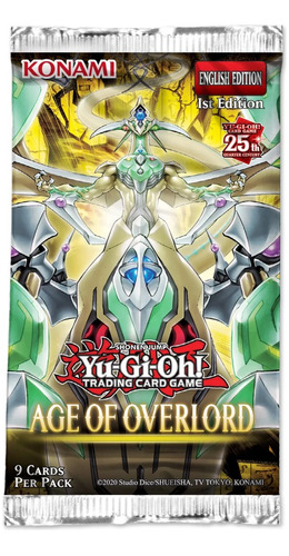 Ygo Age Of Overlord Booster Pack Español