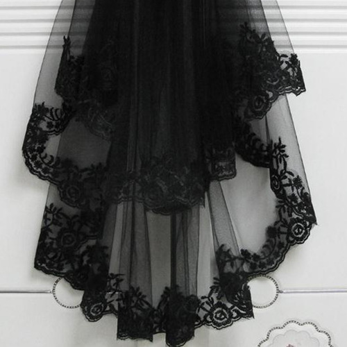 Imagen 4 de 8 de Vestido Largo De Encaje De Novia De Novia De Halloween Borda