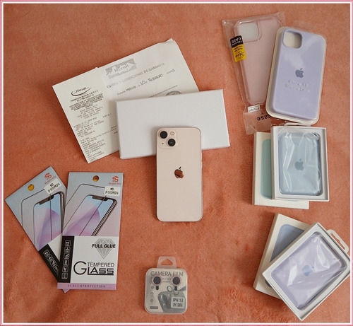 iPhone 13 128gb Rosa 100%bateria + Varios Accesorios (Usado)