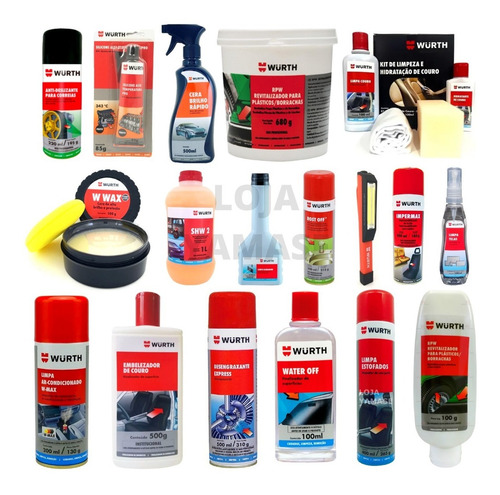 Limpa Para Brisa Wurth 100ml