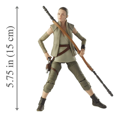 Rey Island Journey Figura 6 Pulgadas Black Series Star Wars