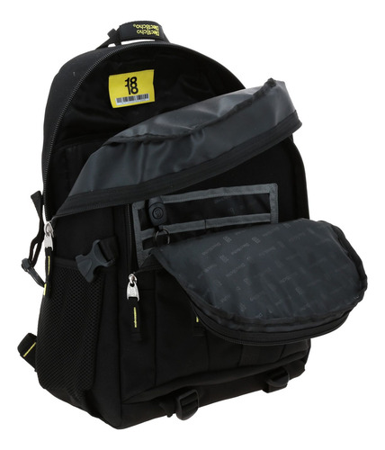 Mochila Grande Chenson Juvenil 1818 Trackert Negro