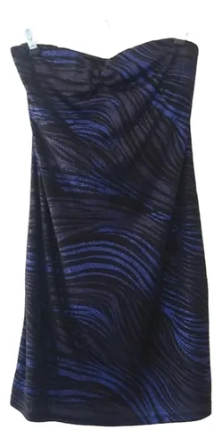 Vestido Corto Strapless Lurex Pimkie Barcelona
