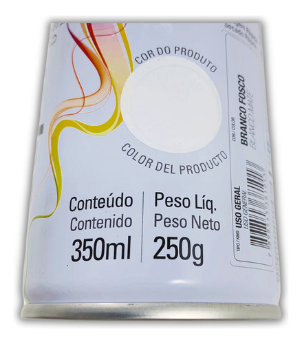 Tinta Em Spray Super Color 350ml Alumínio Tekbond