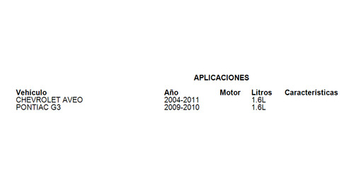 Sensor Presion Gas Pontiac G3 2009-2010 1.6l Gm Parts