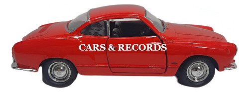 Volkswagen Karmann Ghia Coupe Nuevo Sin Caja - R Welly 1/32 Rojo