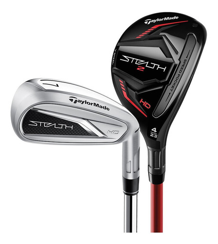 Set Fierros Combo Taylormade Stealth Hd - Acero / Stiff