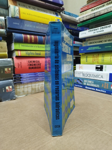 Libro. Ingeniería De Sistemas De Recursos Hidráulicos. Hall (Usado)