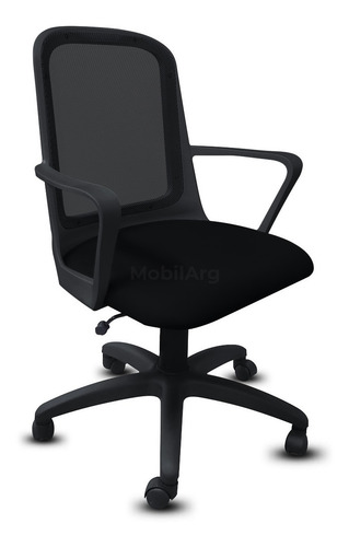 Imagen 1 de 9 de Sillón Oficina Neumático Giratorio Fresa Red Mesh Premium