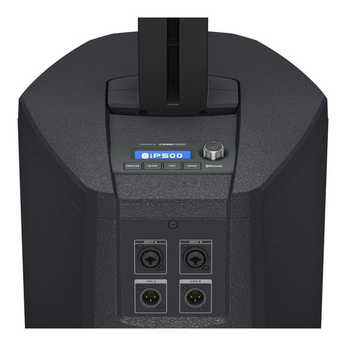 Parlante Turbosound Inspire iP500 portátil con bluetooth negro